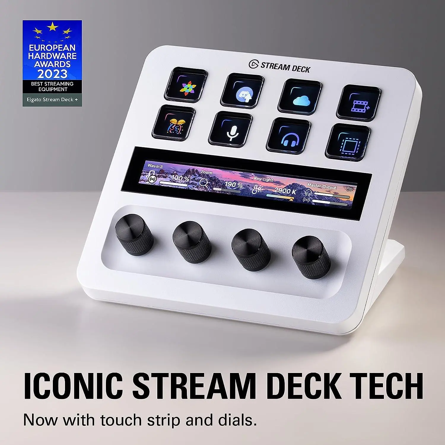 Контролер Elgato Stream Deck Plus White - image 1