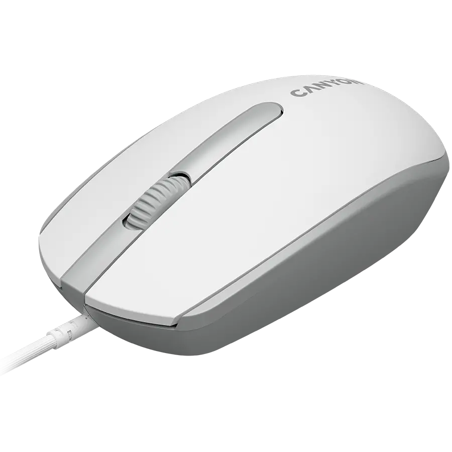 CANYON mouse M-10 Wired White Grey - image 1