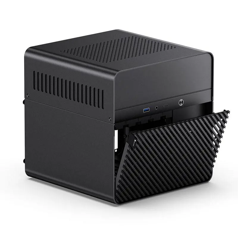 Кутия Jonsbo N2, Mini-ITX, Черна - image 4