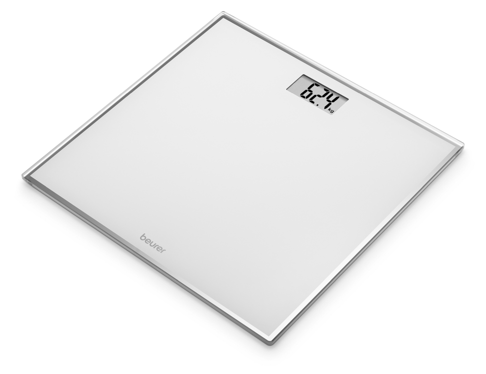 Везна, Beurer GS 120 Kompakt Glass bathroom scale  black; Automatic switch-off, overload indicator; 180 kg / 100 g