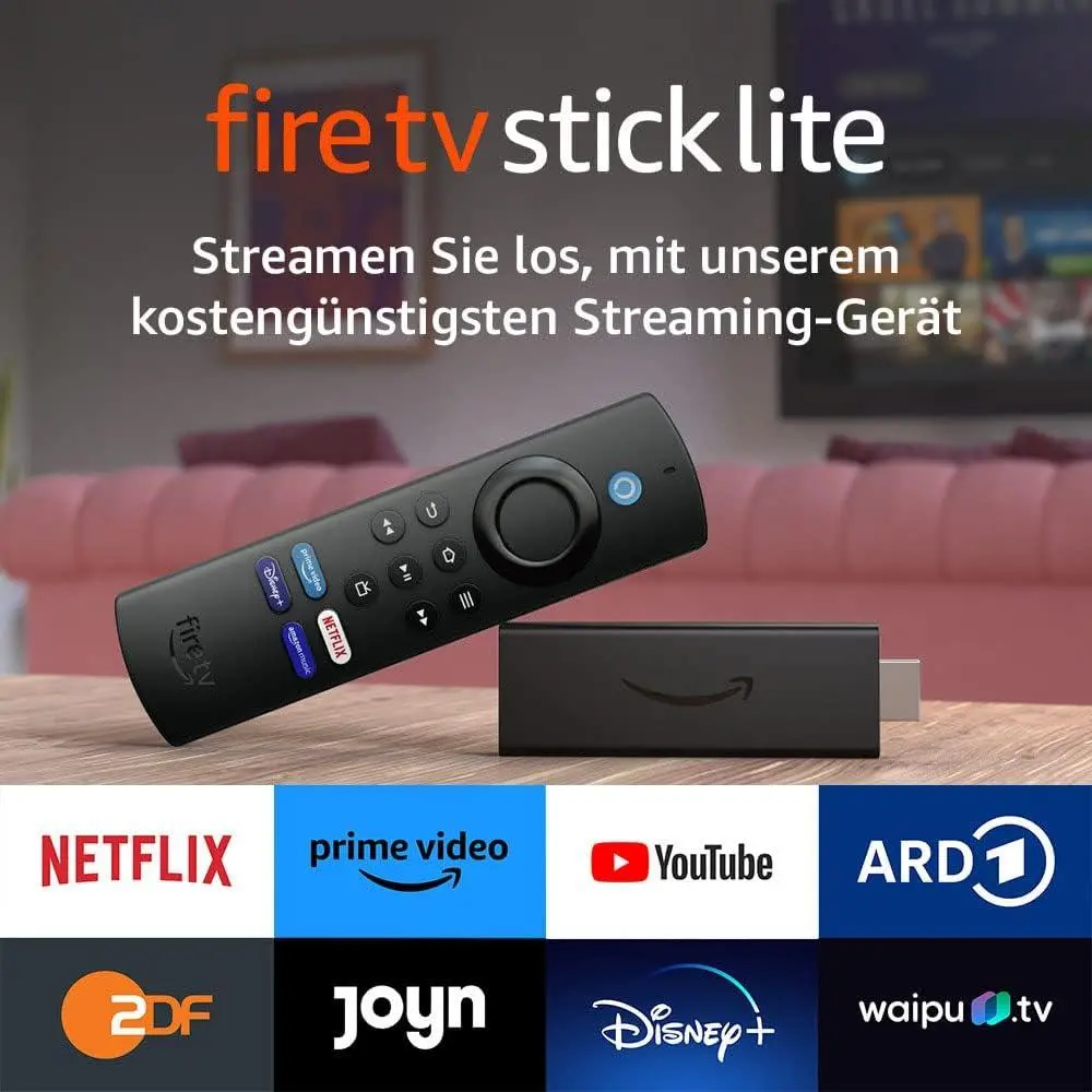Мултимедиен плеър Amazon Fire TV Stick Lite, Alexa Voice Remote, Черен - image 2
