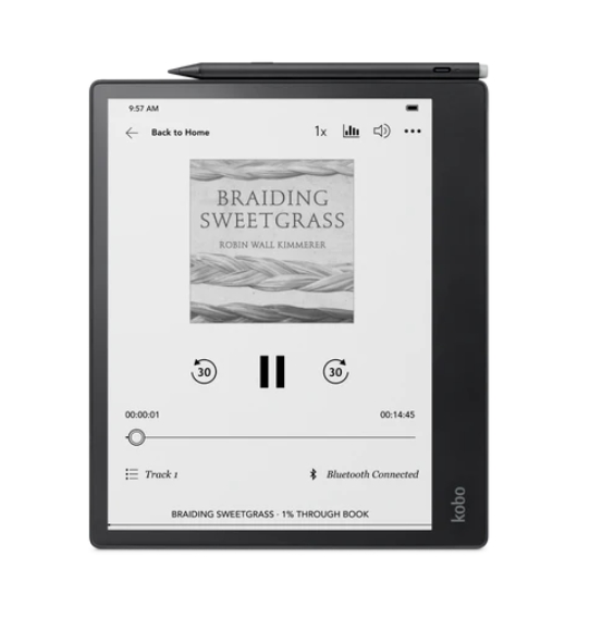 Четец за Е-книги, Kobo Elipsa 2E-Book Reader Pack, E Ink Carta 1200 touchscreen, 10.3 inch, 1404 x 1872, 32 GB, CPU 2.0 GHz, USB-C, Includes Kobo Stylus, Black - image 5