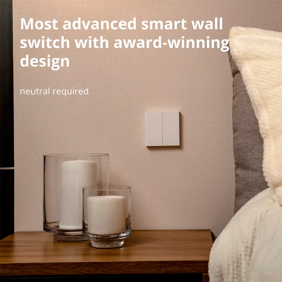 Aqara Smart Wall Switch H1 (with neutral, double rocker): Model: WS-EUK04; SKU: AK074EUW01 - image 10