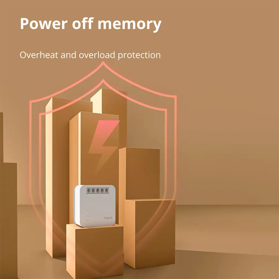 Aqara Single Switch Module T1 (With Neutral): Model No: SSM-U01; SKU: AU001GLW01 - image 34