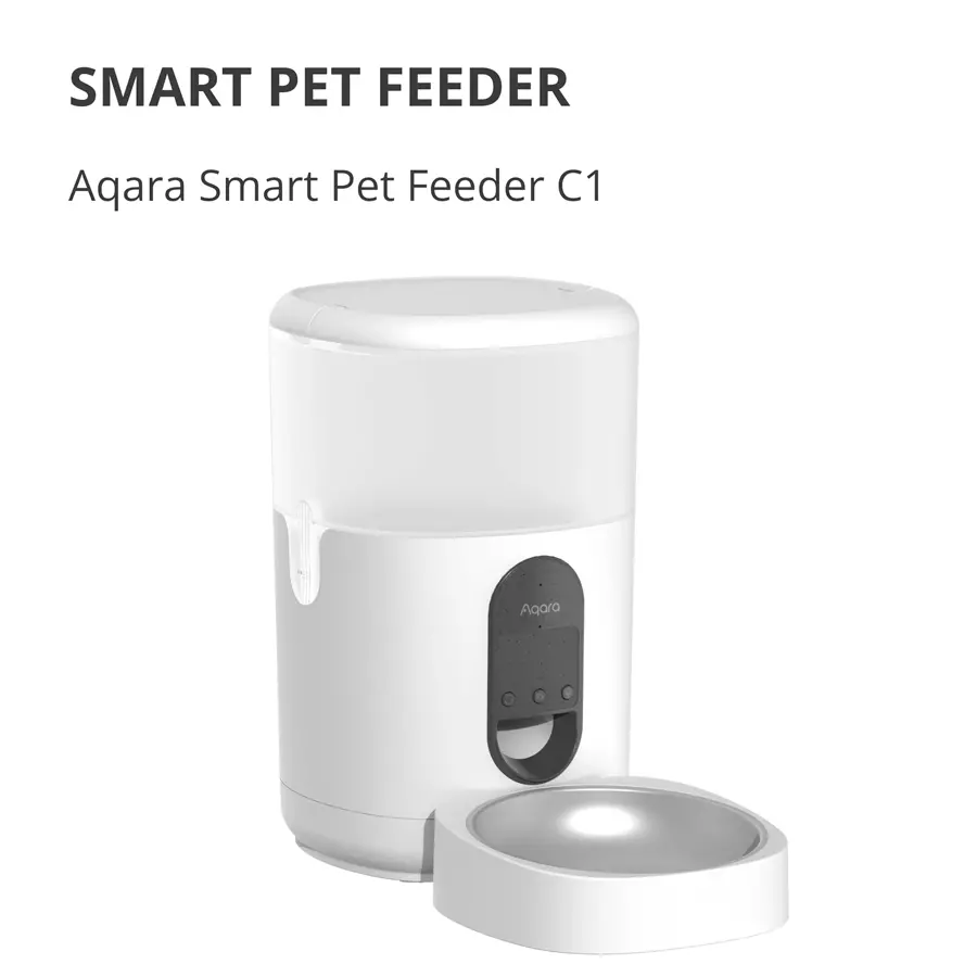 Pet Feeder C1: Model No: PETC1-M01; SKU: AM036GLW01 - image 1