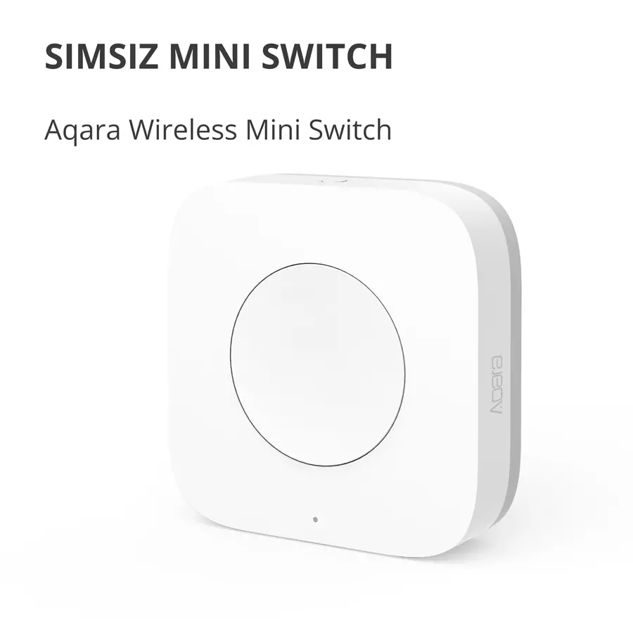 Aqara Wireless Mini Switch: Model No: WXKG11LM; SKU: AK010UEW01 - image 4