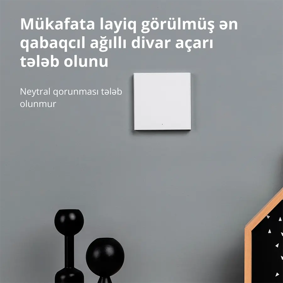 Aqara Smart Wall Switch H1 (no neutral, single rocker): Model: WS-EUK01; SKU: AK071EUW01 - image 8