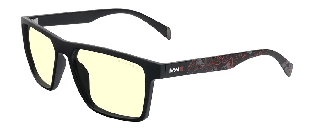 Комплект GUNNAR x Call of Duty Alpha Edition - Onyx/Infrared - Amber - Очила + калъф - image 2