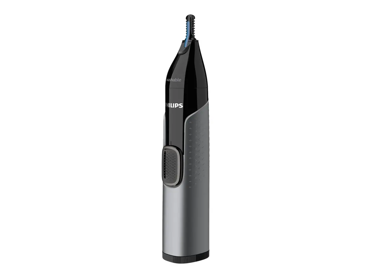 Philips Nose and ear trimmer: 100 waterproof, Dual-sided Protective Guard system, AA-battery included, 2 eyebrow combs 3mm/5mm - image 3