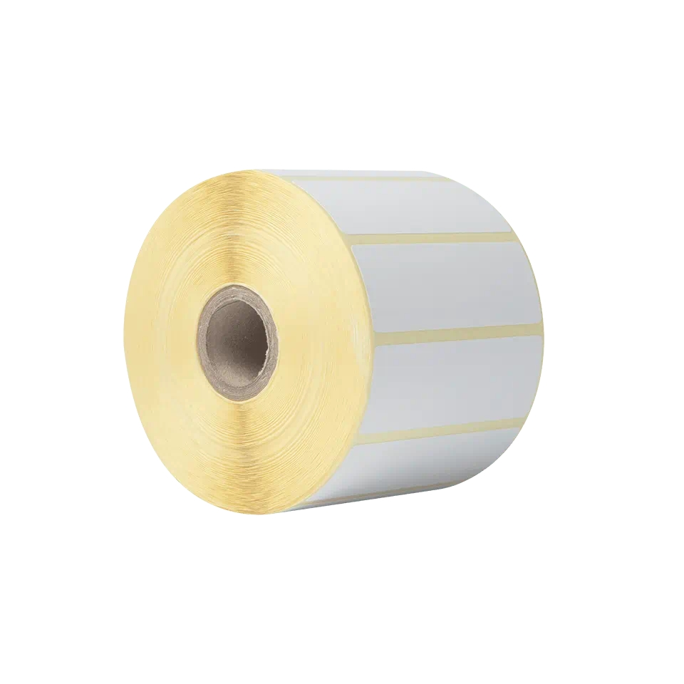 Консуматив, Brother BDE-1J026076-102 White Direct Thermal Die-Cut Label Roll, 76mm x 26mm (Order Multiples of 8) - image 2