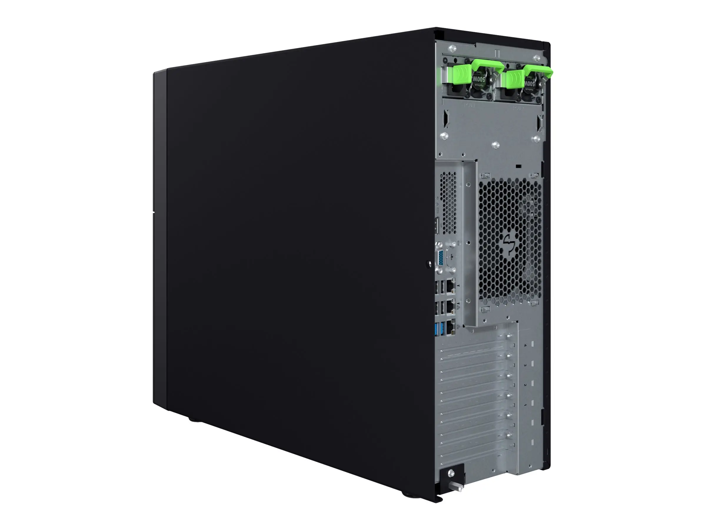 FUJITSU PRIMERGY TX1330 M5 Xeon E-2336 6C/12T 2.90GHz 16GB 1Rx8 DDR4-3200 U ECC Bsc 3.5inch kit 4xLFF HP 2x1Gb 2xRPS 500W Tit (P) - image 1