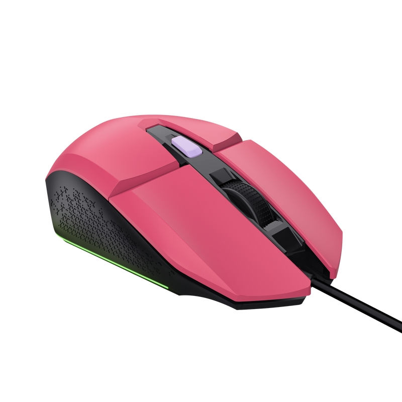 Мишка, TRUST GXT109 Felox Gaming Mouse Pink - image 2