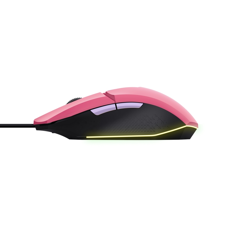 Мишка, TRUST GXT109 Felox Gaming Mouse Pink - image 3