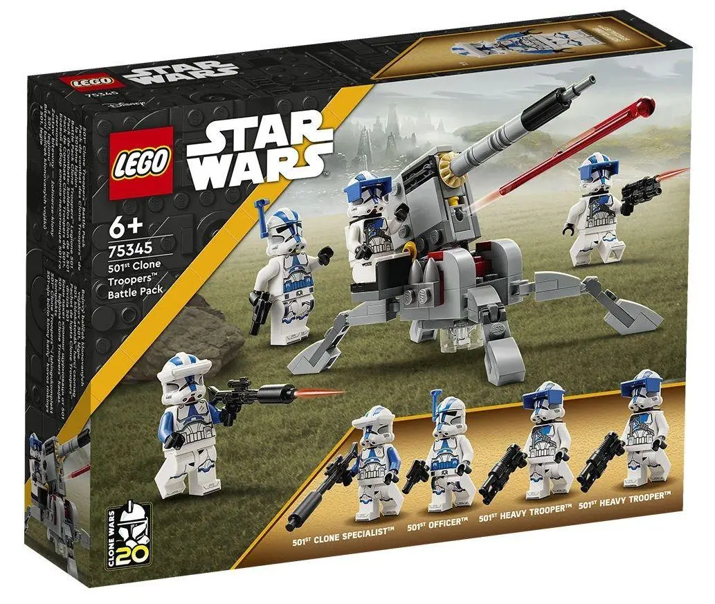 LEGO Star Wars - 501st Clone Troopers Battle Pack - 75345