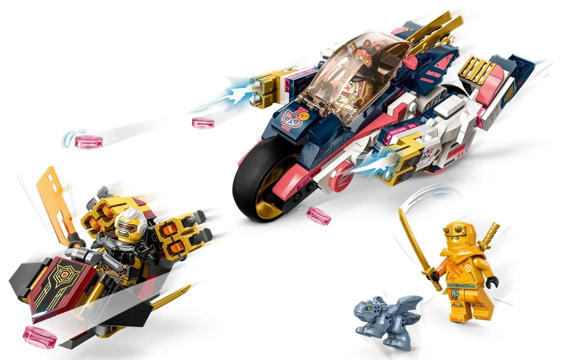 LEGO Ninjago - Sora's Transforming Mech Bike Racer - 71792 - image 1