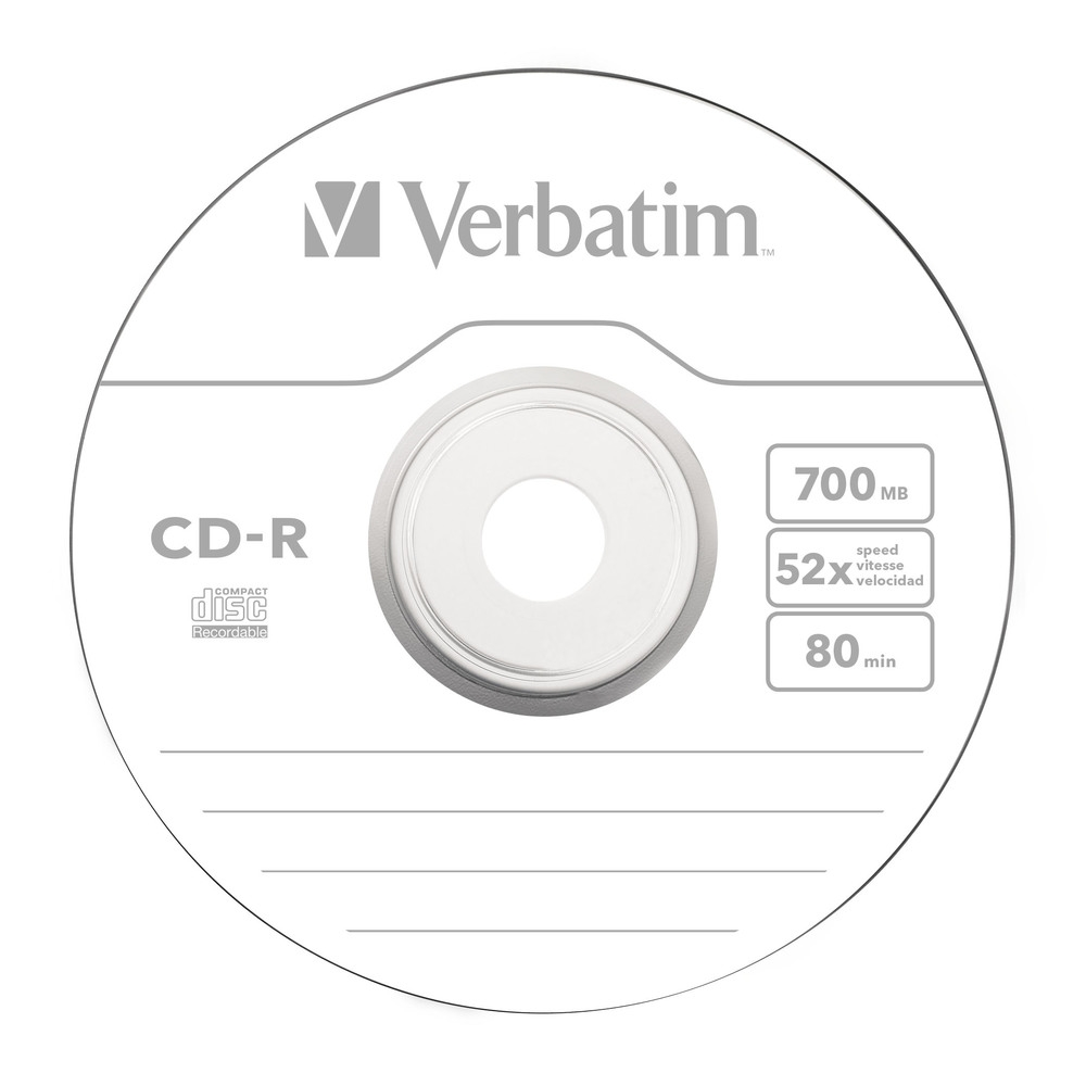 Медия, Verbatim CD-R 52X SC SINGLE WRAP 700MB EXTRA PROTECTION - image 2