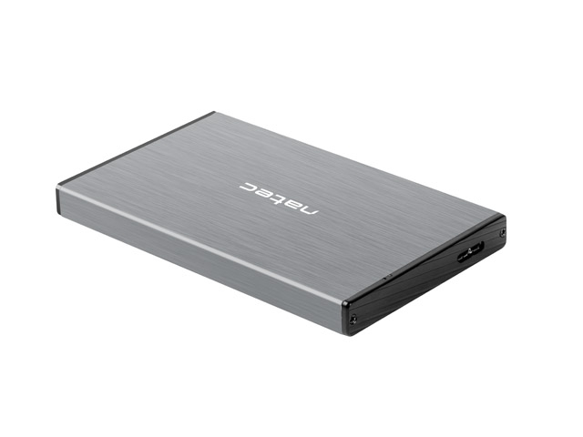 Кутия за твърд диск, Natec External HDD/SSD Enclosure Rhino Go SATA 2.5" USB 3.0 Grey - image 3