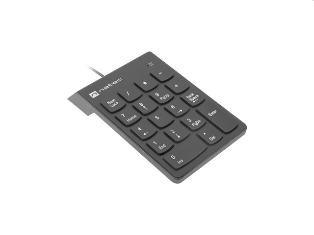 Клавиатура, Natec Numpad Goby 2 USB Black - image 3