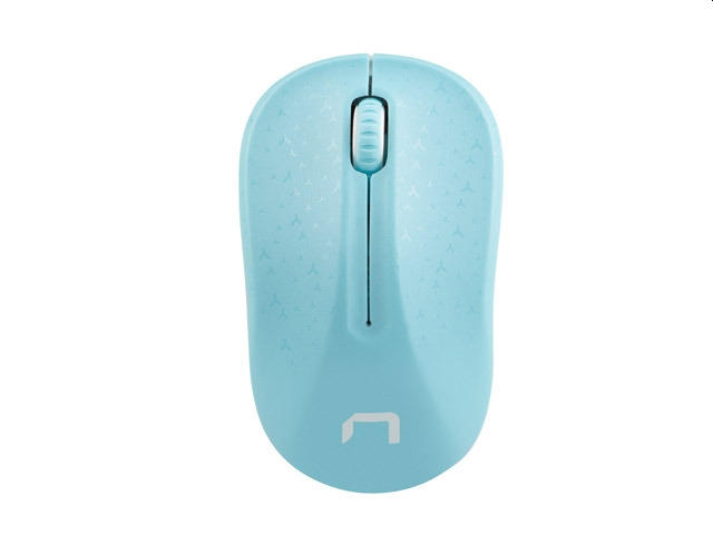 Мишка, Natec Mouse Toucan Wireless 1600 DPI Optical Blue-White - image 1