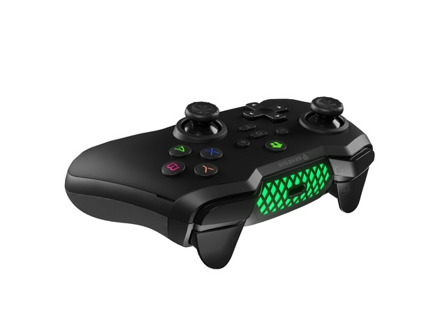 Геймпад, Genesis Gamepad Mangan 400 Wireless (for PC/SWITCH/MOBILE) Black - image 5