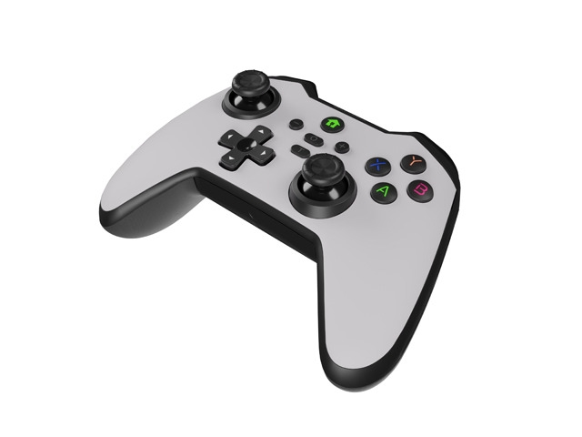 Геймпад, Genesis Gamepad Mangan 400 Wireless (for PC/SWITCH/MOBILE) White - image 2