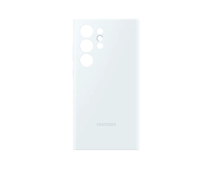 Калъф, Samsung S24 Ultra Silicone Case White - image 3