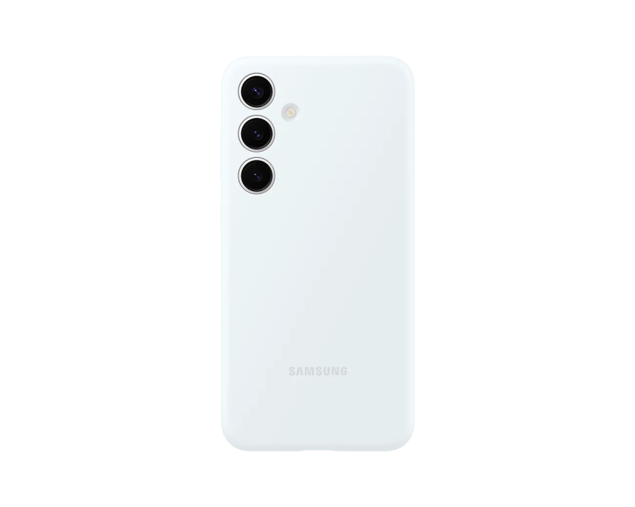 Калъф, Samsung S24+ Silicone Case White