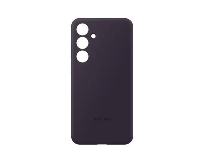 Калъф, Samsung S24+ Silicone Case Dark Violet - image 3