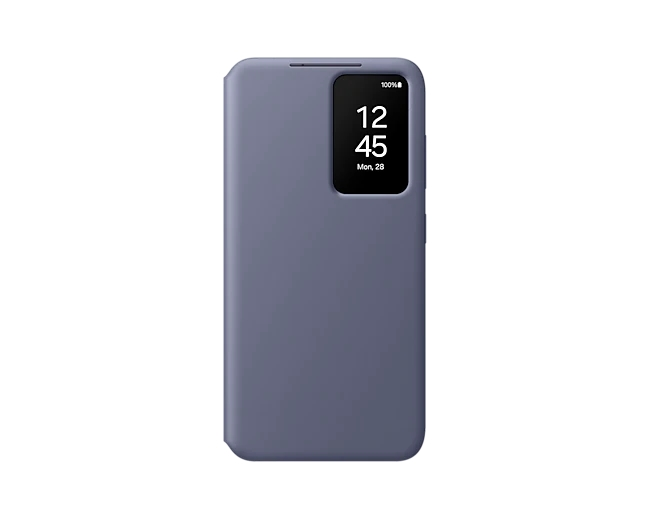 Калъф, Samsung S24 Smart View Wallet Case Violet