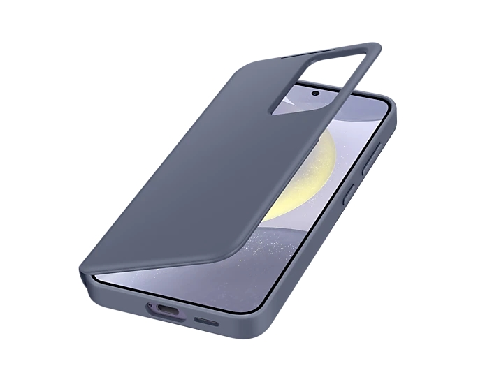 Калъф, Samsung S24 Smart View Wallet Case Violet - image 2
