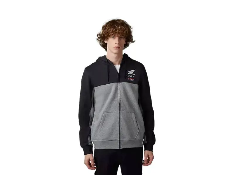 Суитчър FOX X HONDA ZIP FLEECE BLK FOX