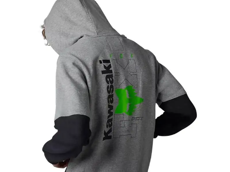 Суитчър FOX X KAWI ZIP FLEECE HTR GRAPH FOX - image 2