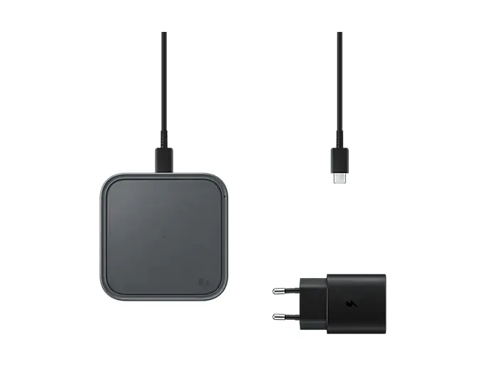 Зарядно устройство, Samsung EP-P2400 Wireless Charger Pad (w TA) Dark Gray - image 6