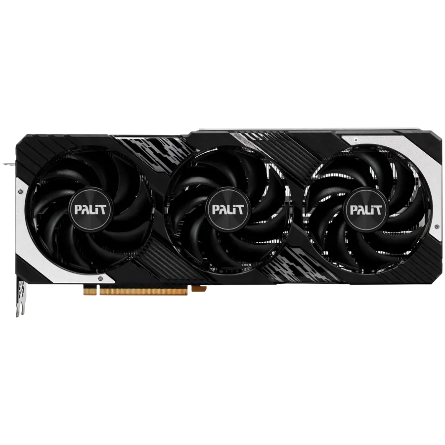 Palit RTX 4070Ti Super GamingPro 16GB GDDR6X, 256 bit, 1x HDMI 2.1a, 3x DP 1.4a, 3 Fan, 1x 16-pin power connector, recommended PSU 750W, NED47TS019T2-1043A - image 1