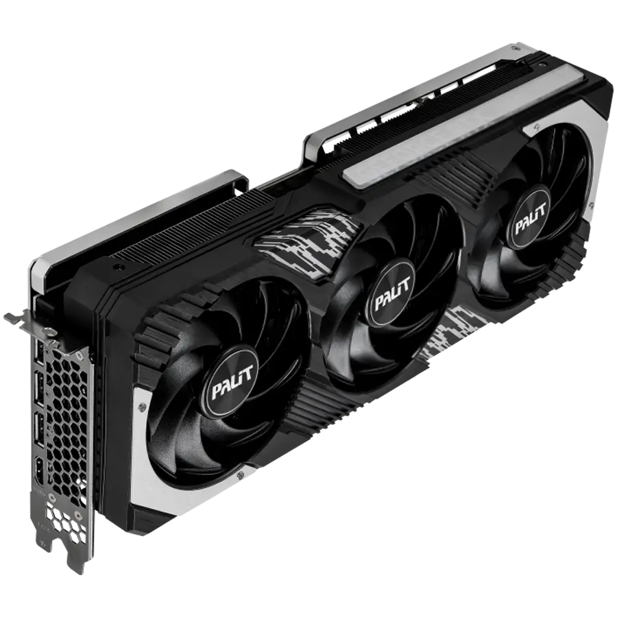 Palit RTX 4070Ti Super GamingPro OC 16GB GDDR6X, 256 bit, 1x HDMI 2.1a, 3x DP 1.4a, 3 Fan, 1x 16-pin power connector, recommended PSU 750W, NED47TSH19T2-1043A - image 2