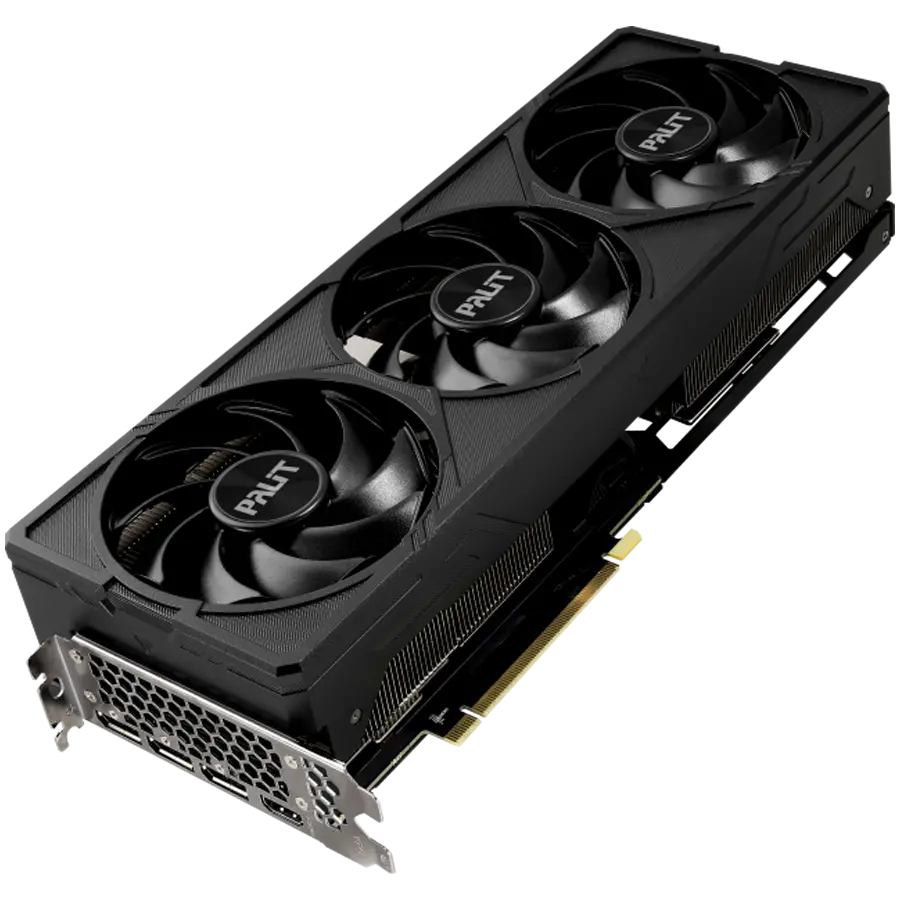 Palit RTX 4070Ti Super JetStream OC 16GB GDDR6X, 256 bit, 1x HDMI 2.1a, 3x DP 1.4a, 3 Fan, 1x 16-pin power connector, recommended PSU 750W, - image 4