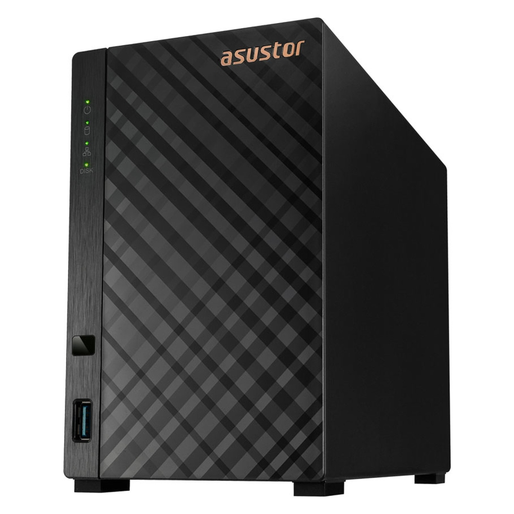 Мрежов сторидж, Asustor AS1102TL, 2 bay NAS, Realtek RTD1619B, Quad Core, 1.7 GHz, 1GB DDR4 (not expandable), 1GbE x1, USB 2.0 x1, USB3.2 Gen1 x1, WOW (Wake on WAN), System Sleep Mode - image 3