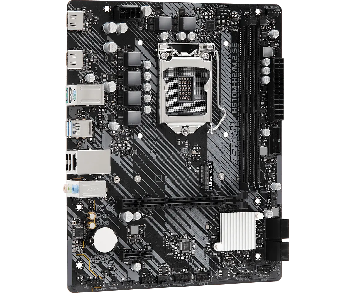 Дънна платка, ASROCK H510M-H2/M.2 SE /1200 - image 3