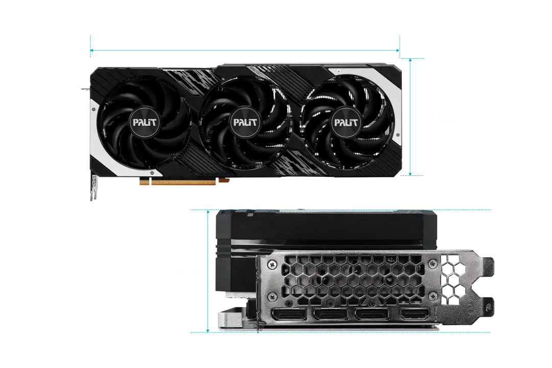 Видео карта, PALIT RTX4070TI SUPER GPRO 16 - image 4