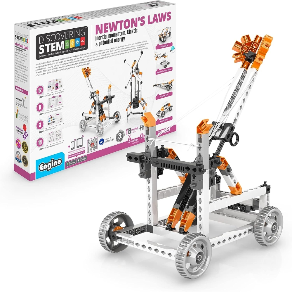 Комплект, Engino Education Discovering Stem Set - Newton's laws