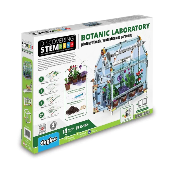 Комплект, Engino Education Discovering Stem Set - Botanic laboratory