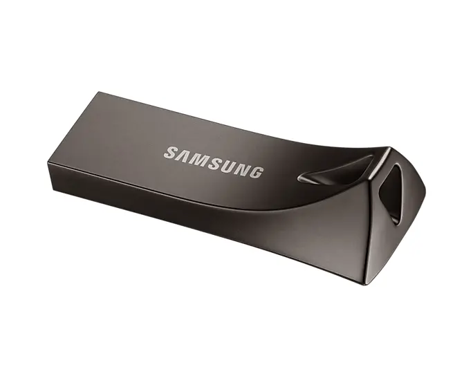 USB памет Samsung BAR Plus, 64GB, USB-A, Titanium Gray - image 3