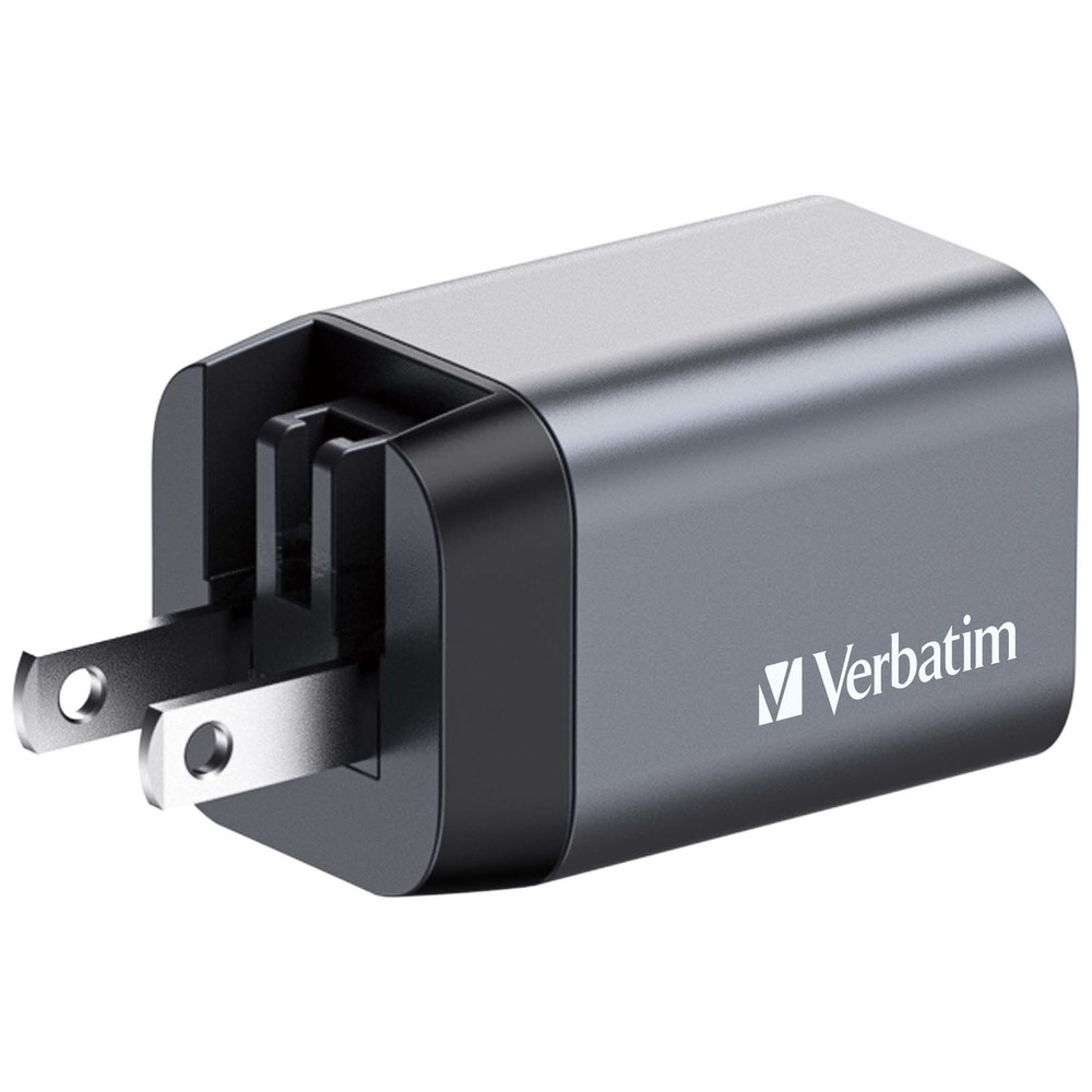 Зарядно устройство, Verbatim GNC-35 GaN Charger 2 Port 35W USB A/C (EU/UK/US) - image 4