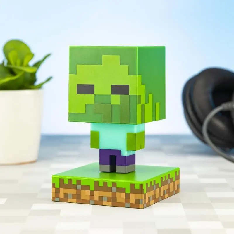 Статуетка Paladone Minecraft Zombie Icon Lamp - image 1