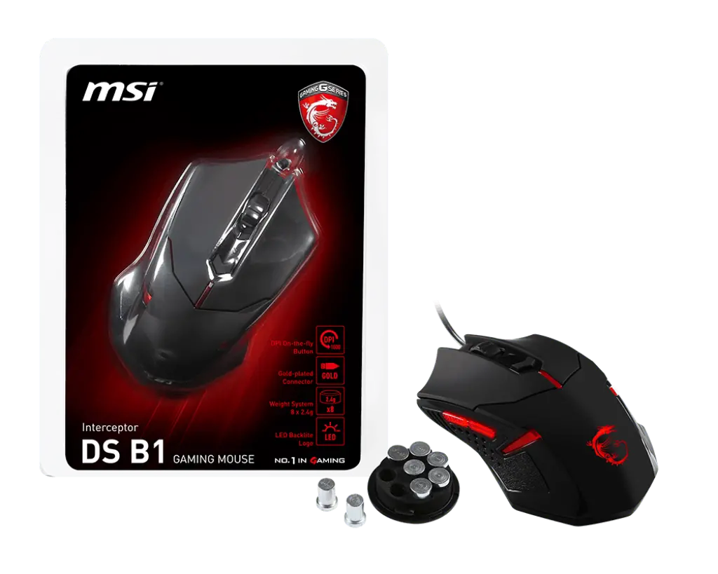 Мишка, MSI DS B1 GAMING MOUSE - image 3