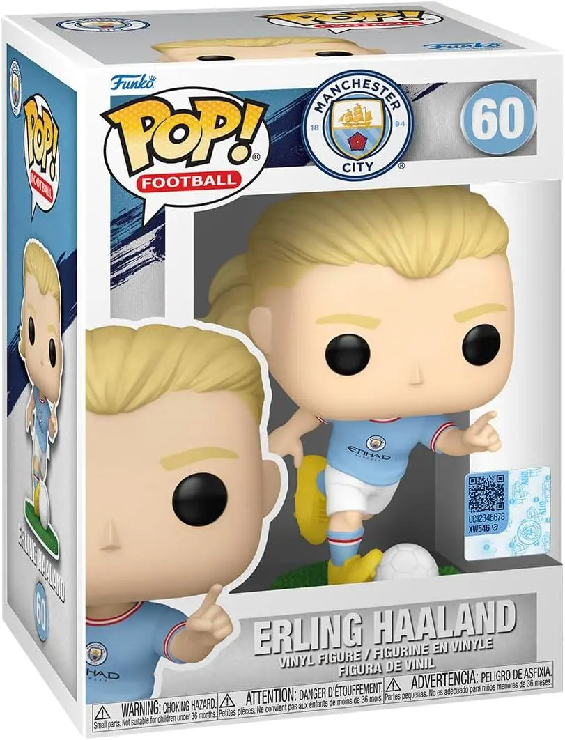 Фигурка Funko Pop! Football: Manchester City - Erling Haaland #60 - image 1