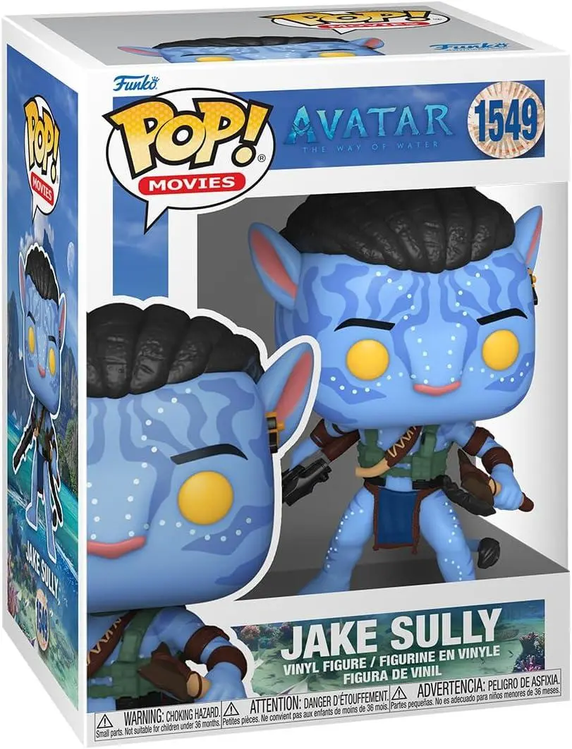 Фигурка Funko Pop! Movies Avatar: The Way of Water - Jake Sully (Battle) #1549 - image 1