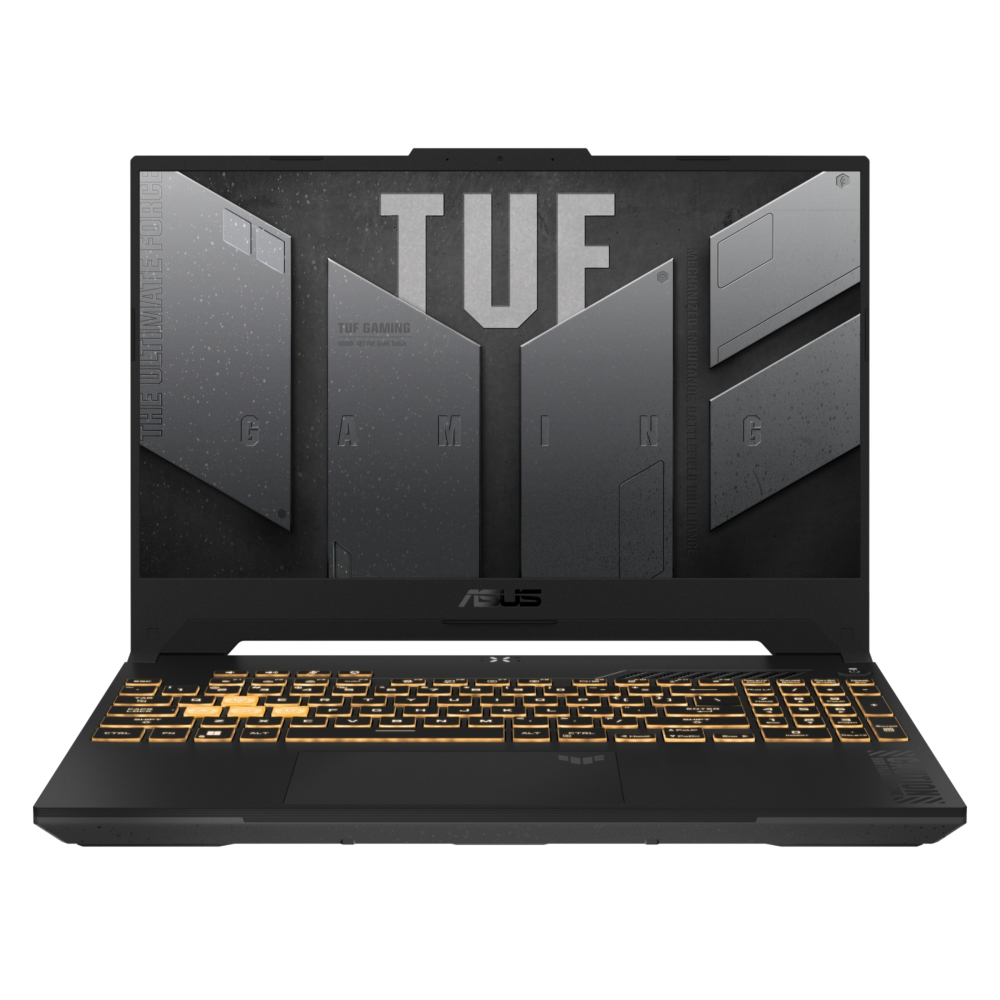 Лаптоп, Asus TUF F15 FX507VV-LP148,Inteli7-13620H 2.4 GHz (24M  Cache, up to 4.9 GHz, 10 cores), 15.6" FHD (1080 x 1920) 16:9,144Hz,16GB DDR5 ,1TB PCIe 4.0,RTX 4060 8GB GDDR6, Wi-Fi 6(802.11ax)Backlit Chiclet Keyboard 1-Zone RGB, no OS, Mecha Gray