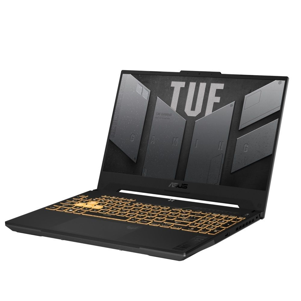 Лаптоп, Asus TUF F15 FX507VV-LP148,Inteli7-13620H 2.4 GHz (24M  Cache, up to 4.9 GHz, 10 cores), 15.6" FHD (1080 x 1920) 16:9,144Hz,16GB DDR5 ,1TB PCIe 4.0,RTX 4060 8GB GDDR6, Wi-Fi 6(802.11ax)Backlit Chiclet Keyboard 1-Zone RGB, no OS, Mecha Gray - image 2