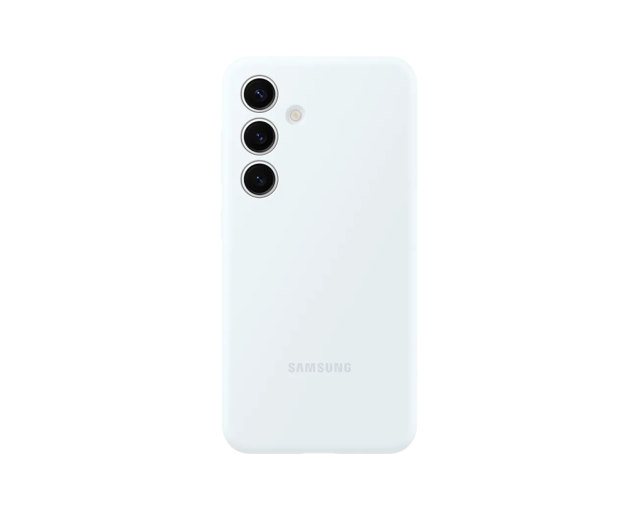 Калъф, Samsung S24 Silicone Case White